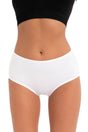 (10pcs) High Waist Classic Side Thick Brief Women Panties 2056 Alm2056-10