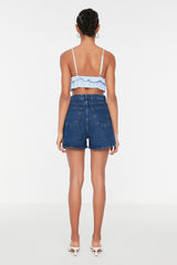 Blue Denim Shorts Twoss20sr0129