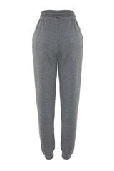 Indigo Loose Jogger Normal Waist Thick Knit Sweatpants Twoaw24ea00029