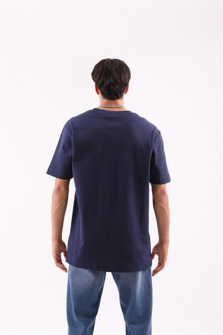 Basic Navy Regular Fit T-shirt Tyc0ky8t0n168751983773525