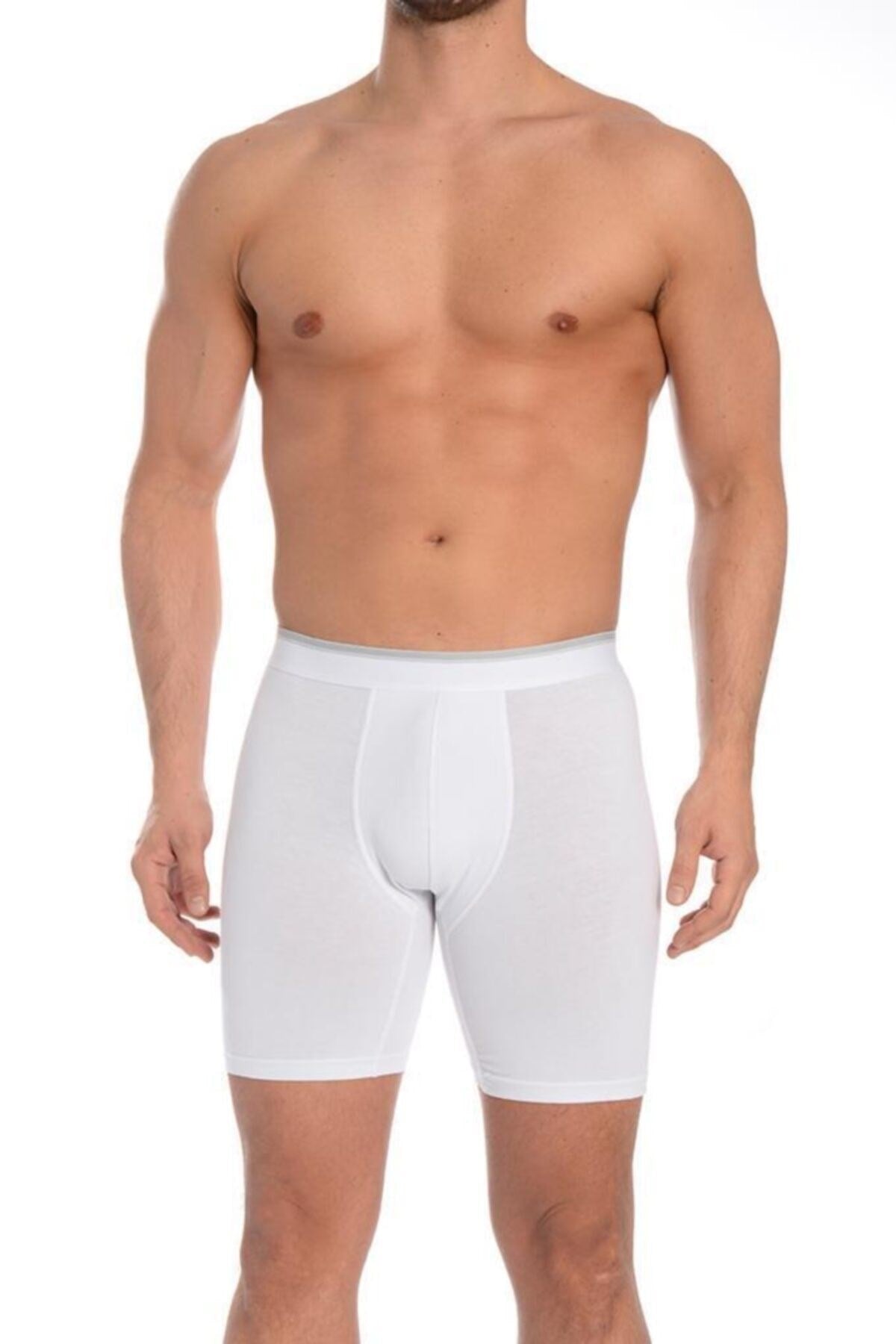 1004 Lycra Long Men's Boxer (24pcs) Dnks--1004-24