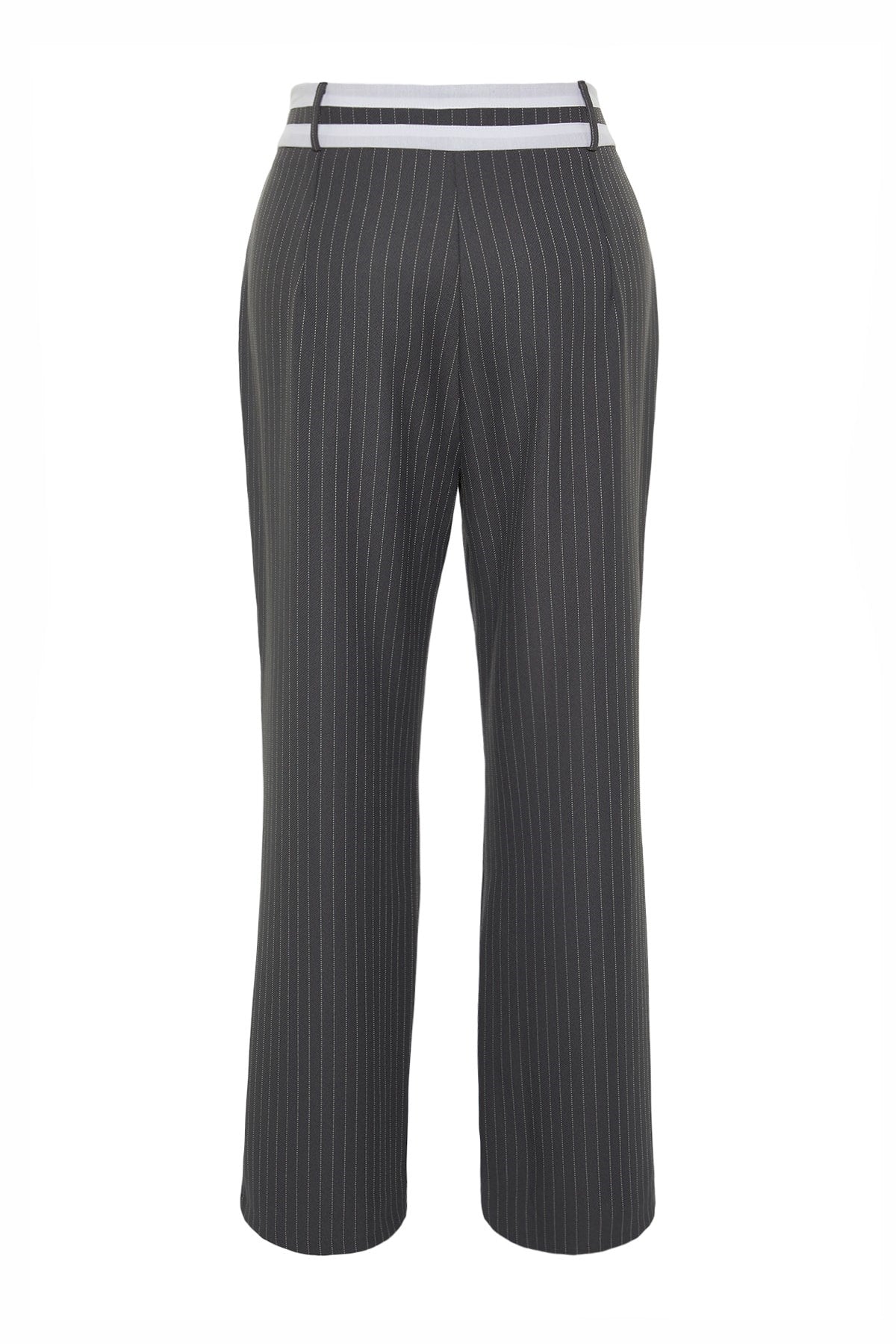 Anthracite Striped Woven Pants Tbbss23ar00032