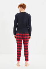 Multicolor Plaid Pajama Set Thmaw21pt0359