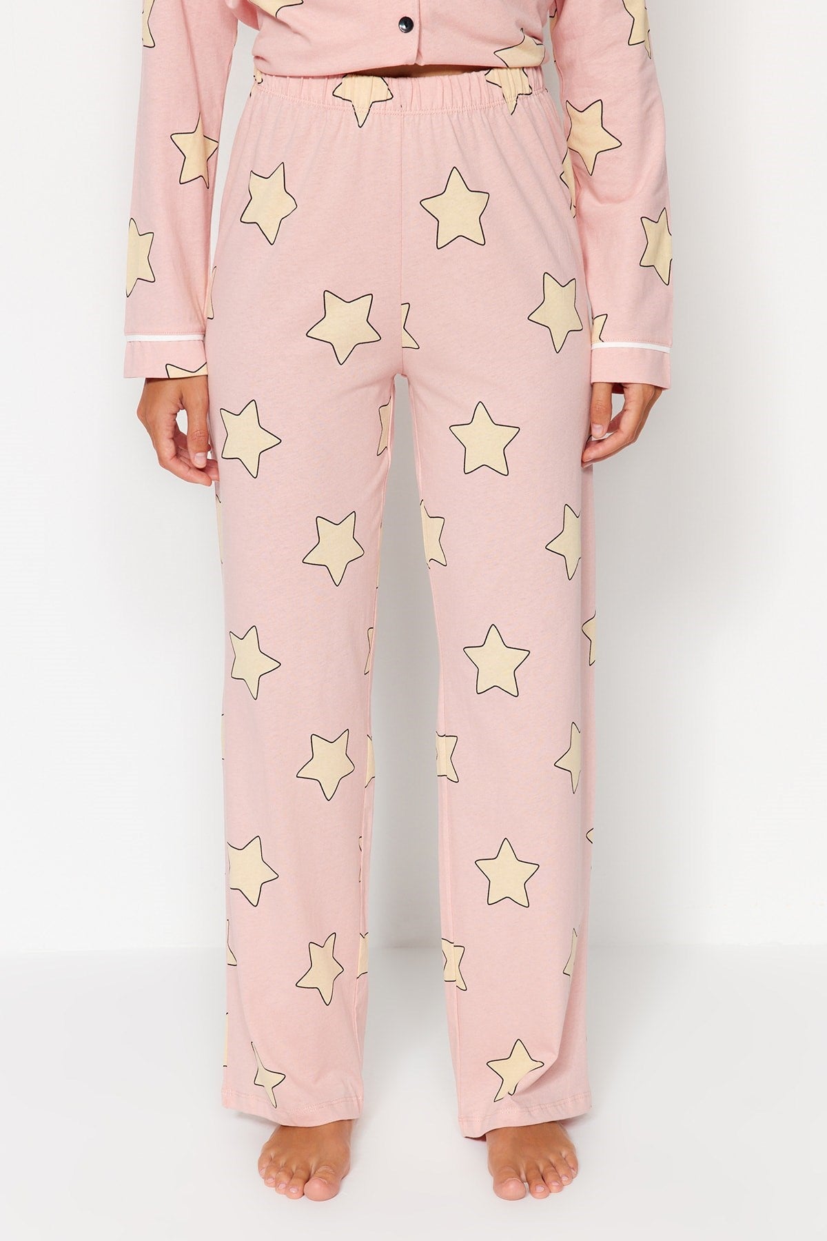 Powder Star Printed Knitted Pajama Set Thmaw21pt0456