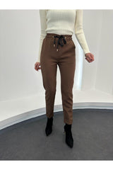 Coffee Double Leg Pants 50695