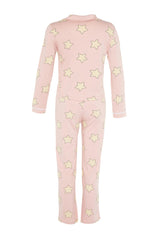 Powder Star Printed Knitted Pajama Set Thmaw21pt0456