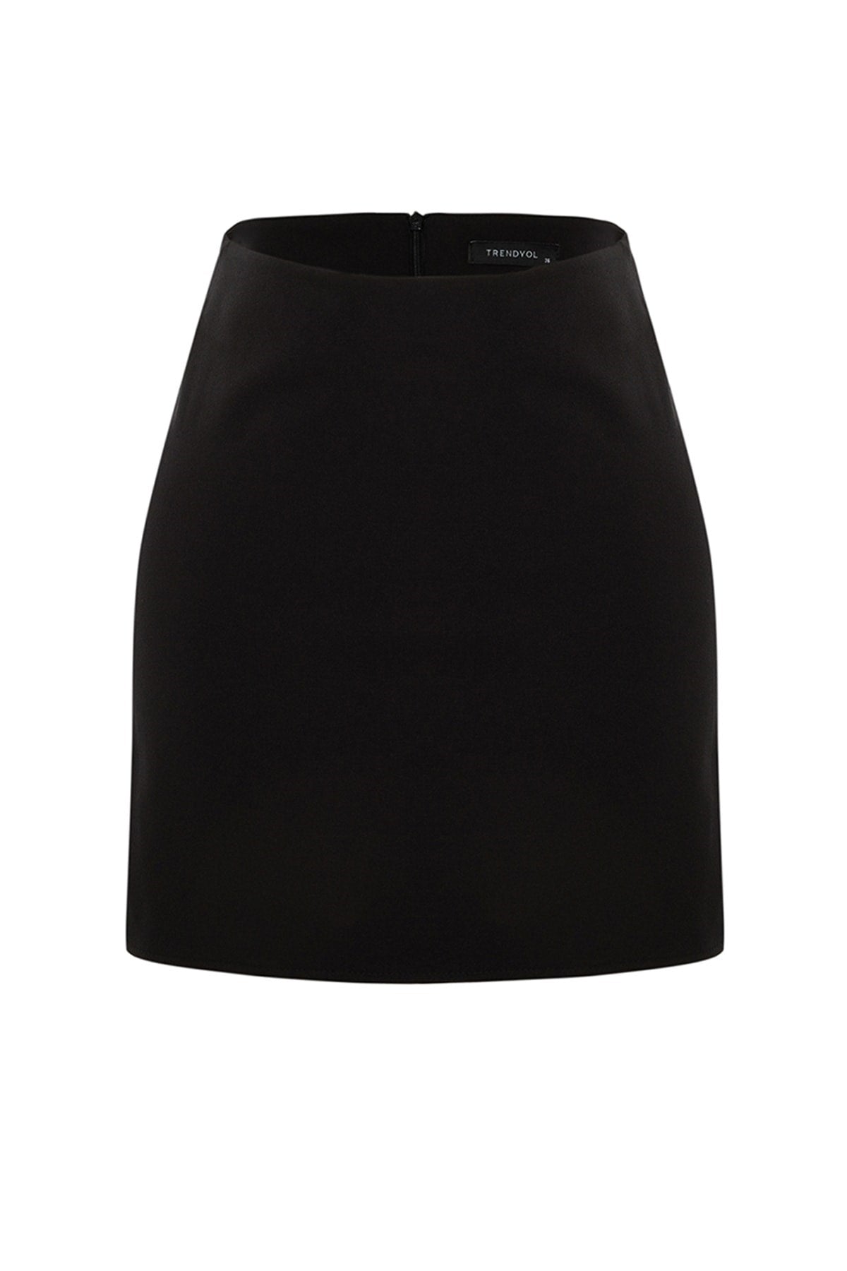 Black Mini Woven Skirt Twoaw23et00082