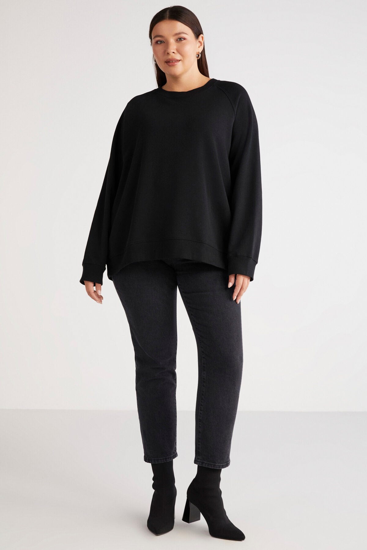 Barborabb Regular Loose Single Plus Size Sweatshirt Barborabb01112023