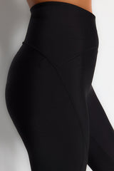 Black Jumper Full Length Sports Leggings Twoss21ta0023