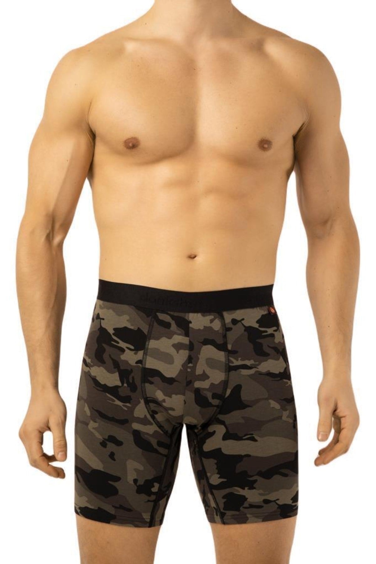 Lycra Pattern Long Men's Boxer 1014v1 Dnk-1004d6 (6 Pcs)