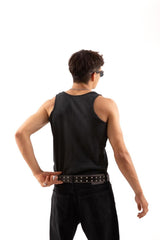 Basic Anthracite Tank Top Athlete Flaw-149-031-005