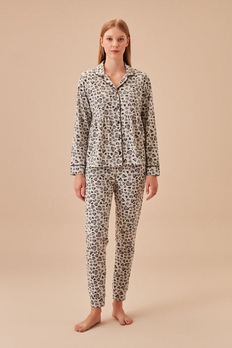 Holly Masculine Pajama Set Sh24395660b