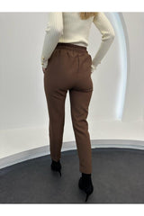 Coffee Double Leg Pants 50695