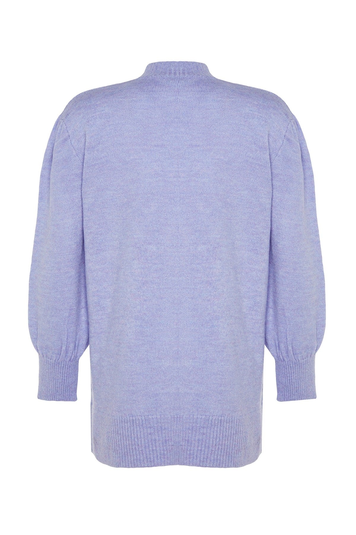 Lilac Open/perforated Soft Textured Knitwear Sweater Tctaw24ak00164