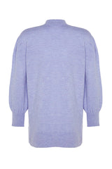 Lilac Open/perforated Soft Textured Knitwear Sweater Tctaw24ak00164