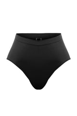 Black High Waisted Seamless Panties Tbbss23cm00002