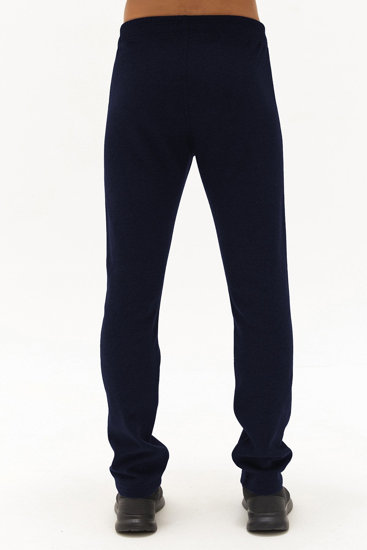 Men's Dark Navy Pocket Casual And Sports Solid Color Sweatpants 0492 Tb22ml05w0492-1