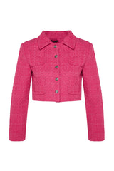 Fuchsia Limited Edition Regular Woven Jacket Twoaw24ce00121