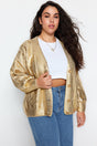 Gold Knitwear Cardigan Tbbaw24av00033