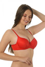 Basic Women's Bra (4 Pieces) Without Padding (without Support) With Baleen (wire) 3001 3001-4