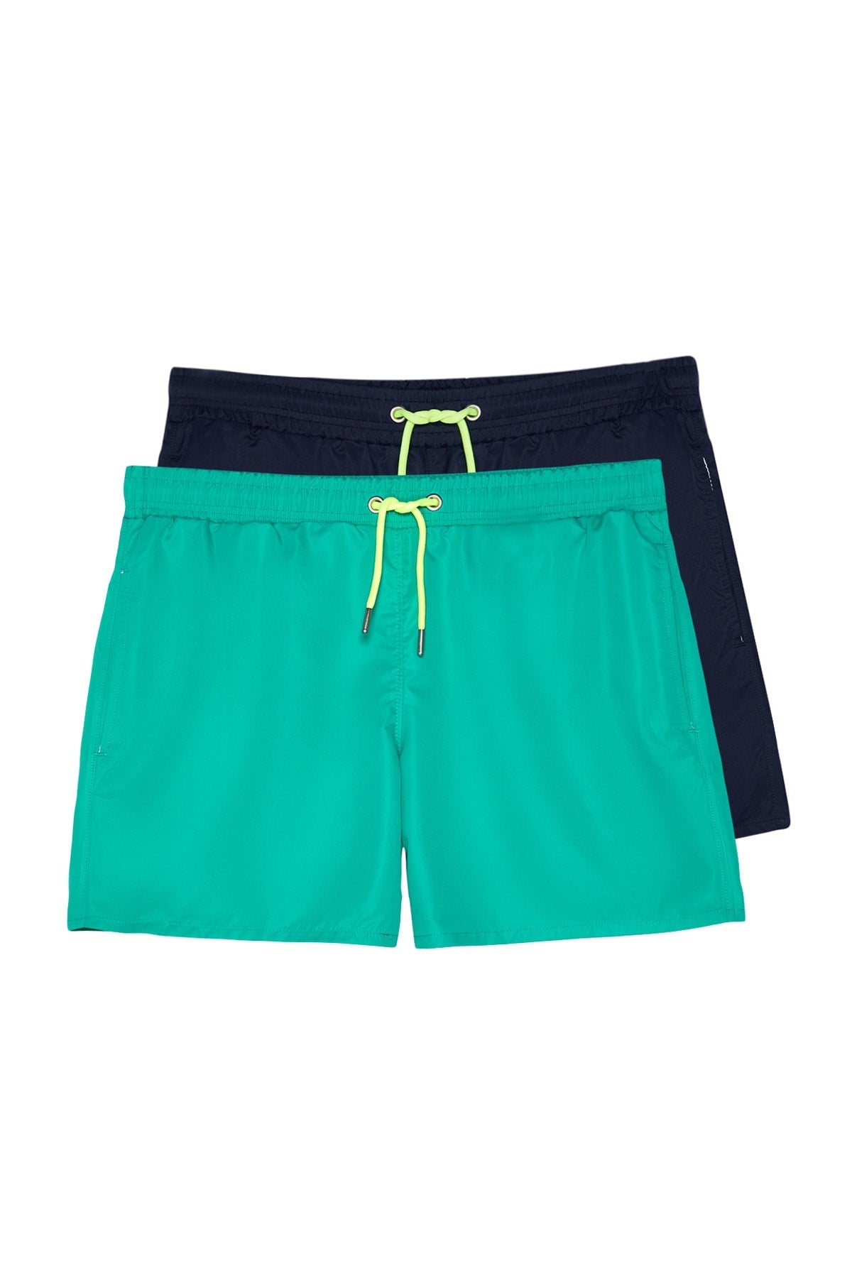 Navy-green Men's 2-pack Marine Shorts Tmnss23ds00031