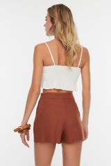 Cinnamon Woven Shorts & Bermuda Tbess21sr0058