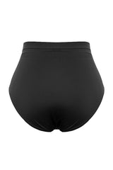 Black High Waisted Seamless Panties Tbbss23cm00002