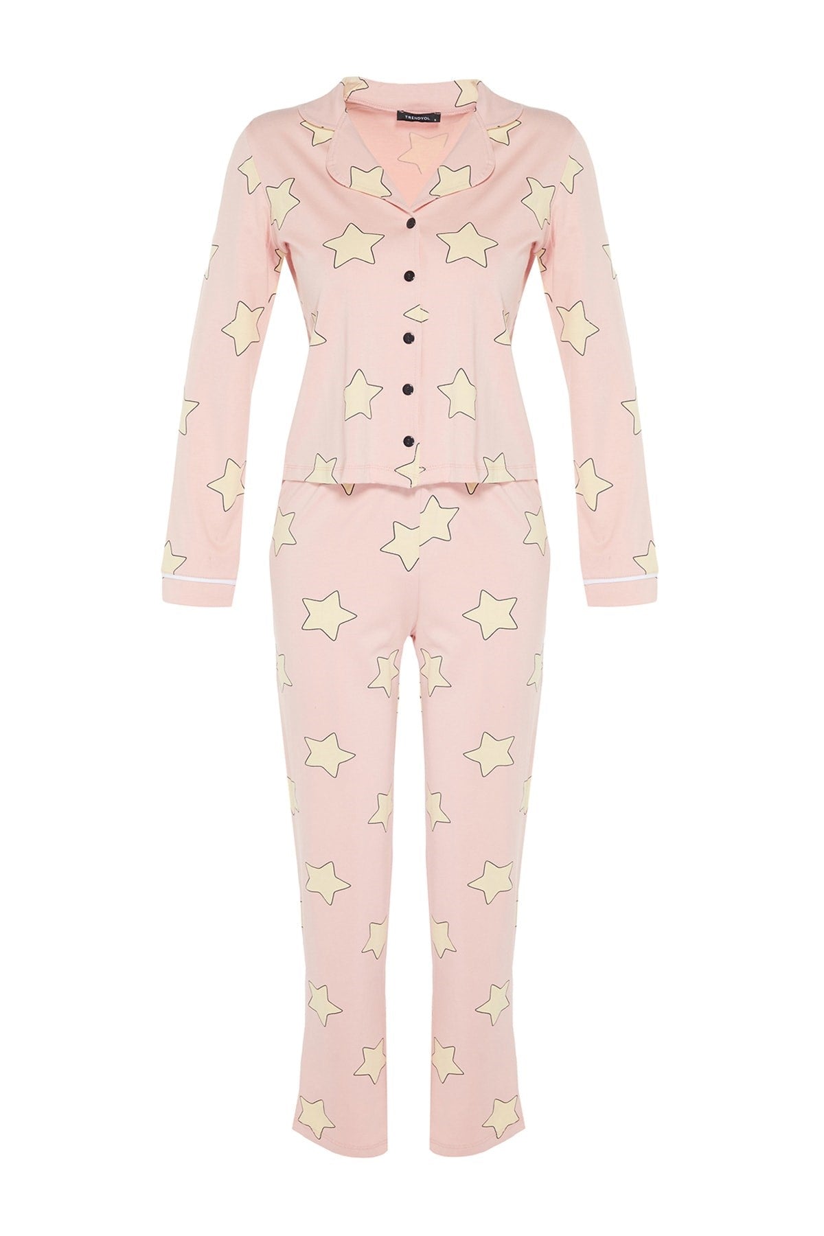 Powder Star Printed Knitted Pajama Set Thmaw21pt0456