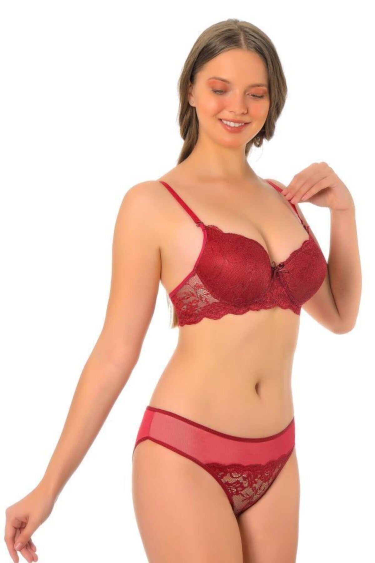 Padded Bra Panties Set 3006 (with Support) Akala-3006b