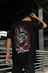 Legendary Outlaw Black Oversize T-shirt Flaw-067-005-013