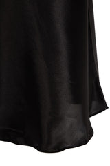 Black Lace Satin Look Nightgown Tbbaw24ch00002