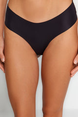 Black 3 Pack Polyamide Laser Cut Hipster Panties Thmaw24ku00005