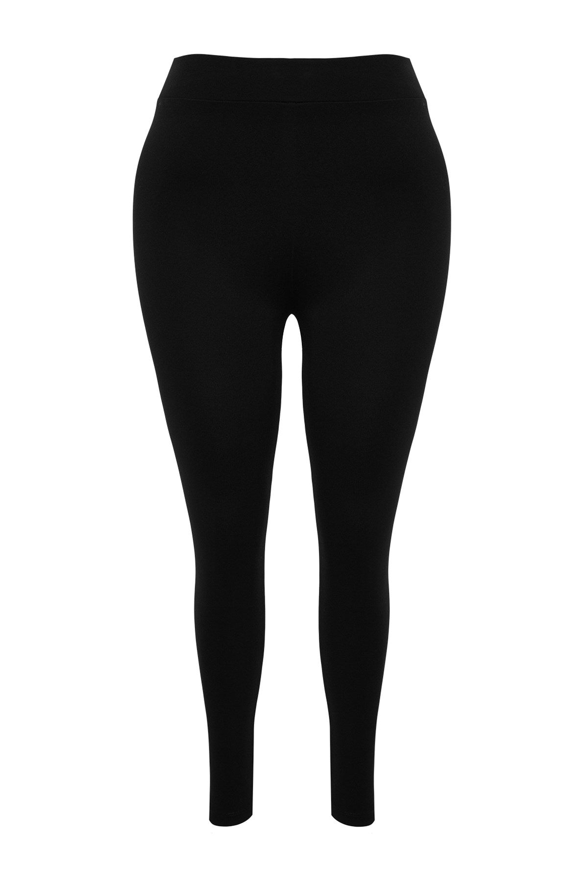 Black High Waist Knitted Leggings Tbbaw24bv00008