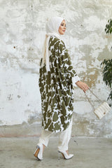 Patterned Kimono Aba025