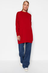 Red Knitwear Sweater Tctaw24ak00048