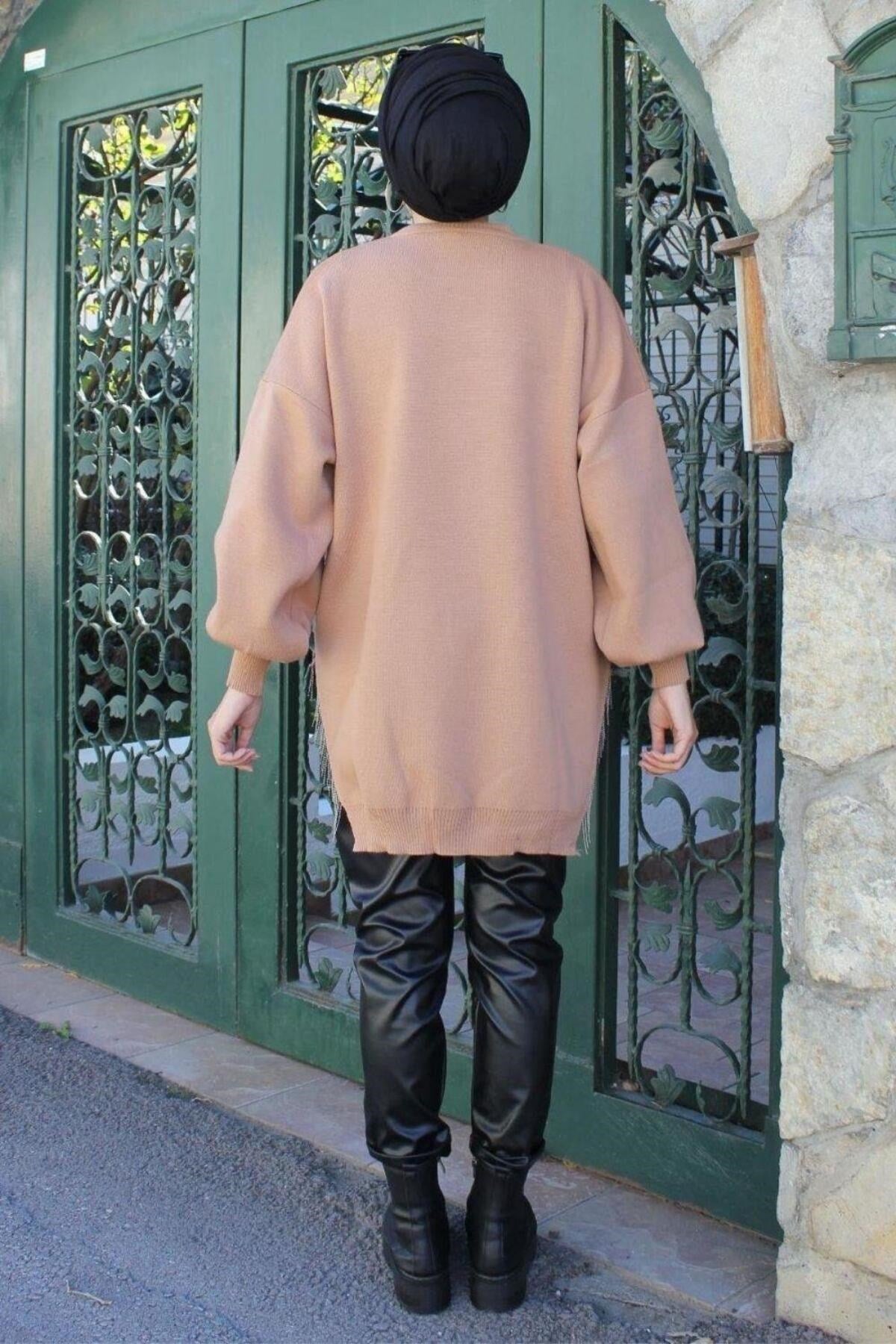 Semi-chain Knitwear Sweater Brown 22170