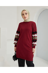 Knitted Sweater With Handle Hdt100