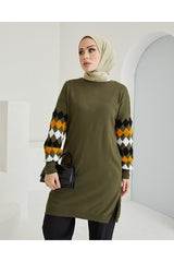 Knitted Sweater With Handle Hdt100