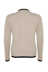 Black Line Detailed Knitwear Sweater Tbbaw24an00029