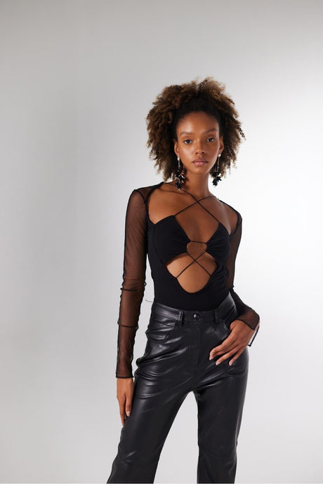 Bony Bodysuit Black Hlbonybodysuit