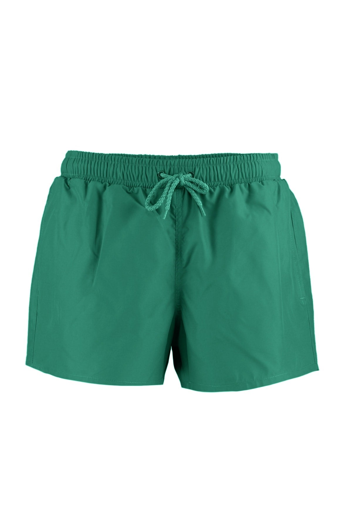 Green Men's Extra Short Basic Swimsuit Marine Shorts Tmnss22ds0025