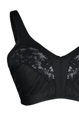 Black Lace Booster Bra Tbbaw23cw00006