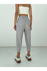 Stone Leg Pleated Pants 50455